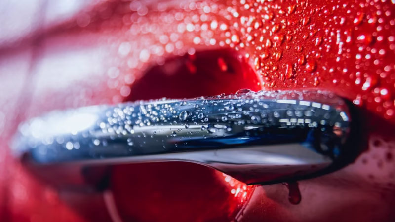 Samochód po aplikacji wosku w Banana Car Rybnik