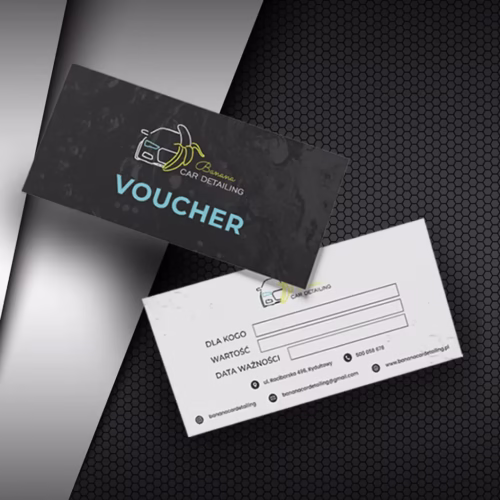 voucher wizytówka google