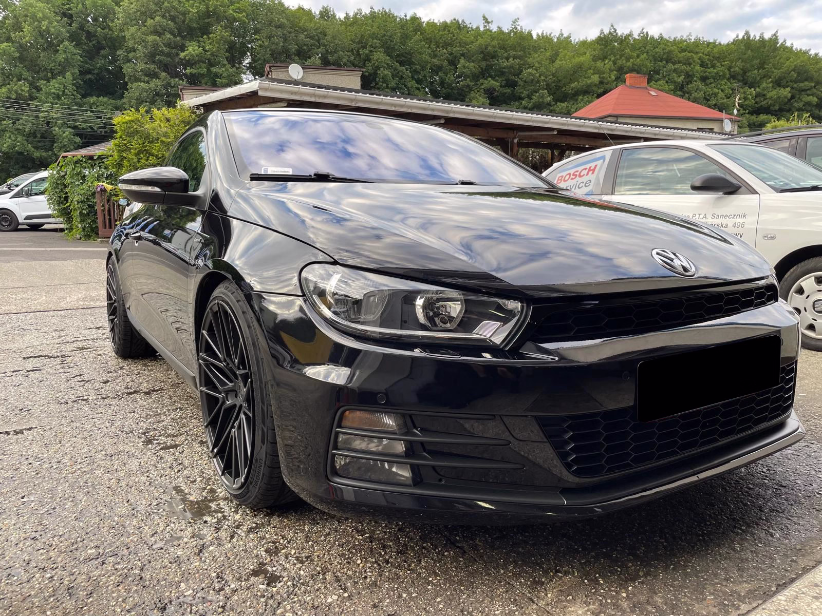 Scirroco przed oklejaniem