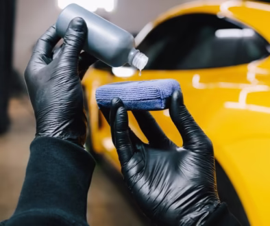 Usuwanie rys z lakieru – efekt przed i po